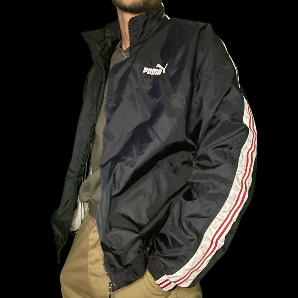 vintage puma light jacket